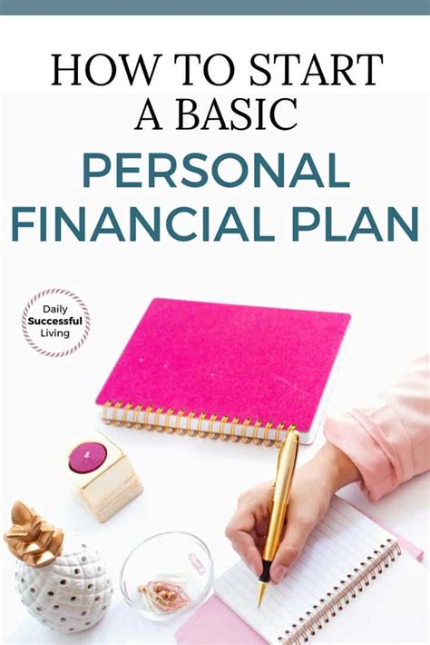 How To Start Your First Basic Personal Financial Plan