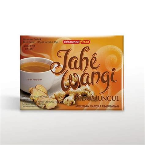 Jual Sidomuncul Jahe Wangi Kotak Isi Sachet G Minuman Serbuk