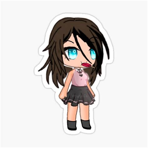 Gacha Life Cute Gacha Girl Sticker For Sale By Bloamineads