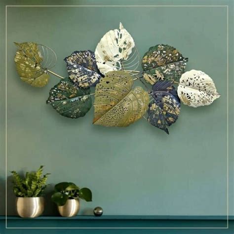 Metal Leaves Wall Art - Creator Handicrafts