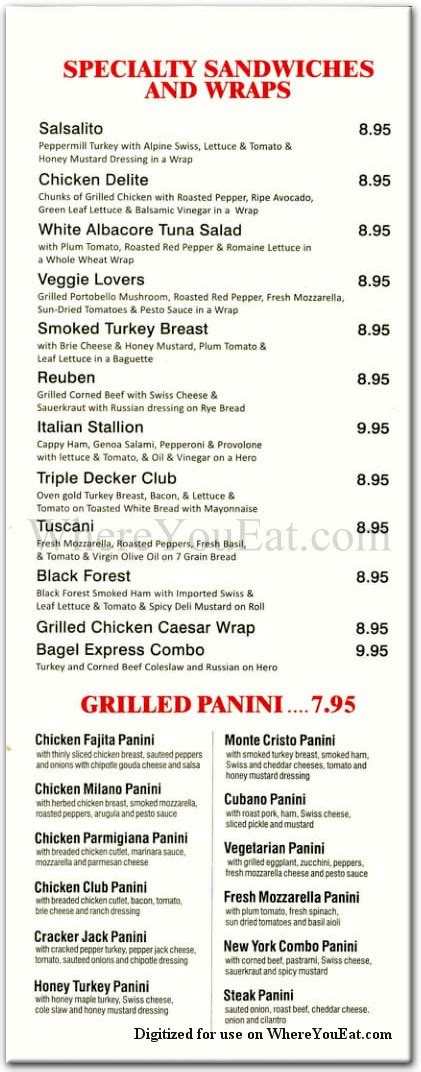 Daily Bagel Restaurant In New York Menus And Photos