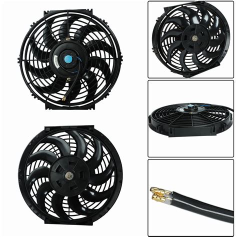 Snapklik Inch Slim Fan Push Pull Electric Radiator Cooling