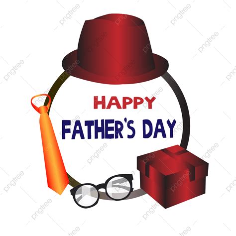 Happy Fathers Day Vector Design Images Happy Father S Day Circle Frame