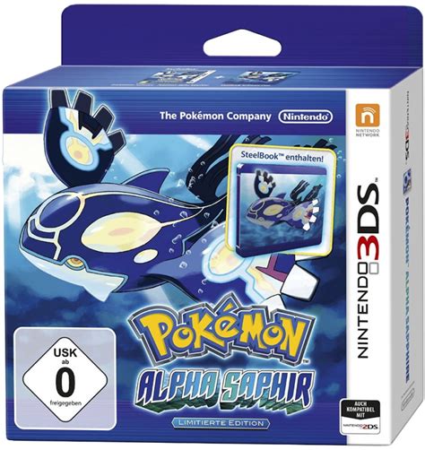 Nintendo Ds Pokemon Alpha Saphir Limitierte Edition De Version