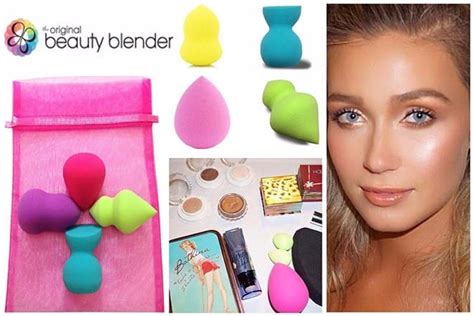 Wow Beauty Blending Sponges Pack Of Four Stunning Colours And