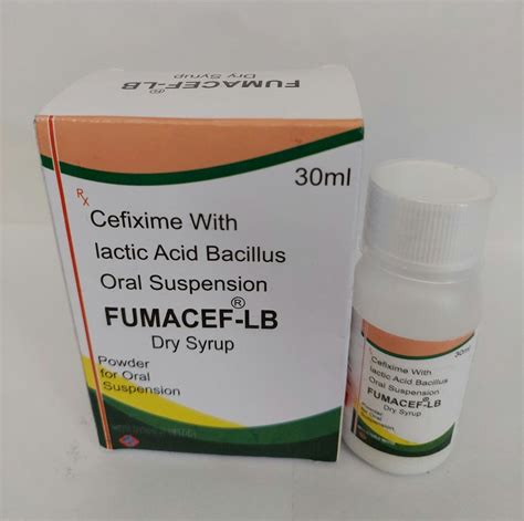 Cefixime Lactic Acid Bacillus Oral Suspension Packaging Size 30 Ml At