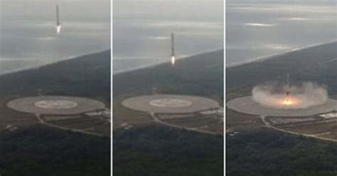 Amazing Drone view of the Falcon 9 First Stage Landing | WordlessTech