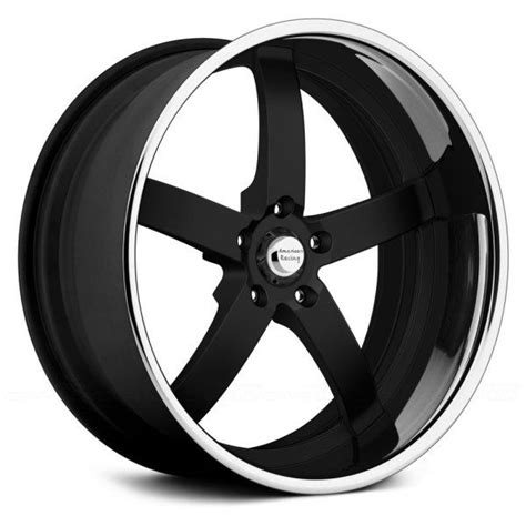 american racing forged vf black forged  piece