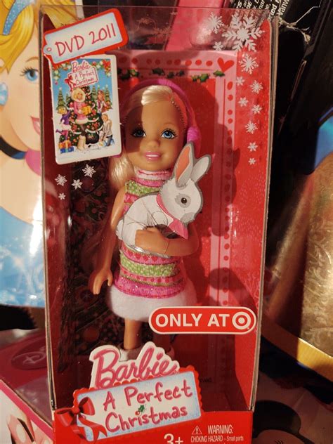 2011 Barbie A Perfect Christmas Chelsea Doll Target Exclusive Ebay