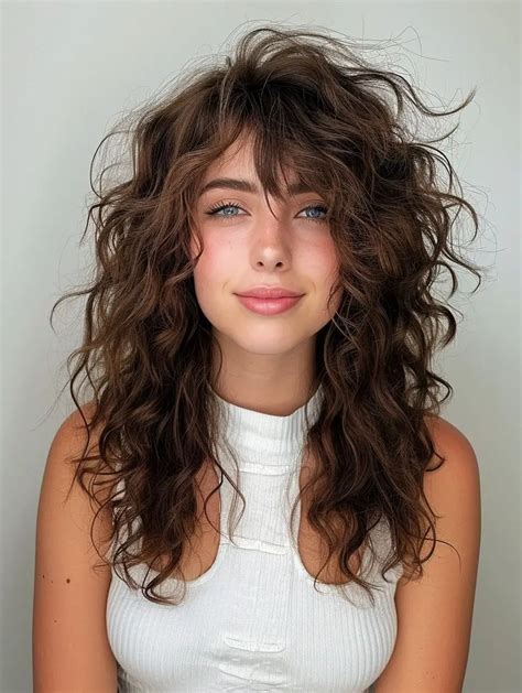 38 Best Long Shag Haircut Ideas A 2024 Style Guide In 2024 Natural Curly Hair Cuts Naturally