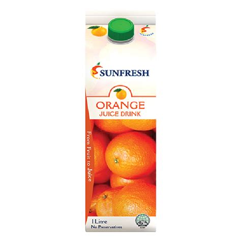 Sunfresh Orange 1Lt X 12 Global Food Products