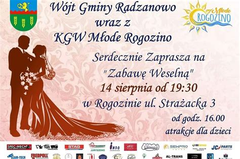 Zabawa Weselna W Rogozinie Gmina Radzanowo