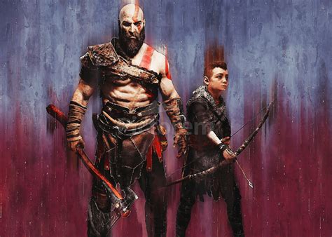 Kratos Painting