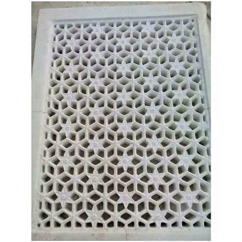 Carved White Marble Jali For Home And Temple At Rs Sq Ft In