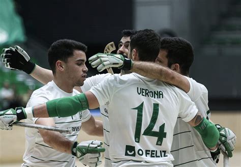 Hóquei em patins Sporting volta a vencer Tomar e defronta FC Porto nas