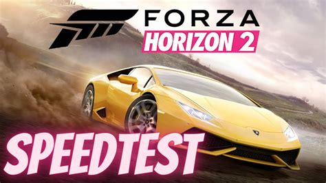 Forza Horizon Speedtest Was Ist Mein Schnellstes Auto Youtube