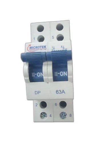 63A Microtek Double Pole MCB Isolator at Rs 651 piece मइकरटक