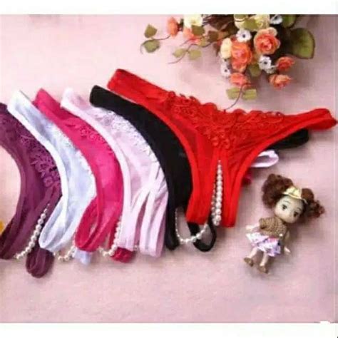 Jual Redpink Thongs Lace Open Croth Modern Kekinian Looks Women Dewasa Hot Seksi Transparan