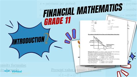 Grade 11 Financial Mathematics Introduction Youtube