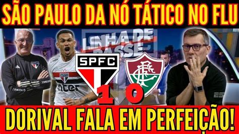 Vit Ria Gigante Tricolor Dorival D N T Tico E Fala Em Perfei O S O