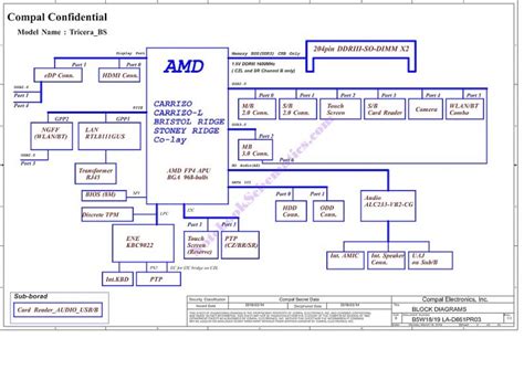 Acer Aspire Es Es Schematic Compal B W B W La D