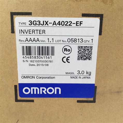 Omron G Jx A Ef Inverter Frequenzumrichter New Nfp