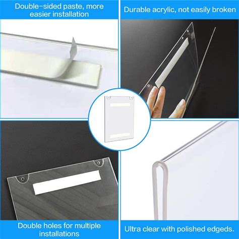 Wall Mount Acrylic Sign Holder Product Testing Group