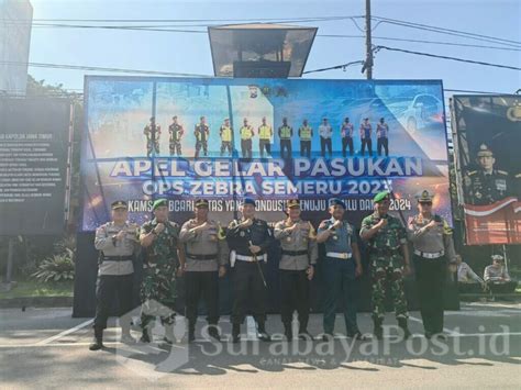 Polresta Malang Kota Gelar Operasi Zebra Semeru Ada Sasaran