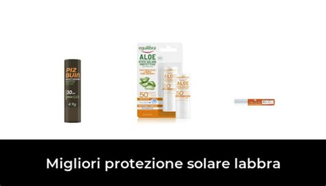 Migliori Protezione Solare Labbra Nel Recensioni Opinioni