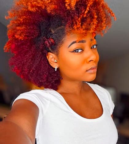 Black Hair Natural Hair Dye Ideas - hairstylingshop