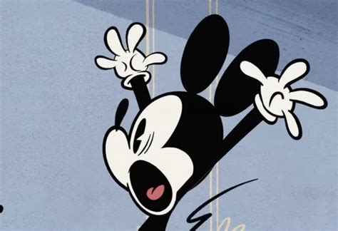 Wonderful World Of Mickey Mouse Screenshot Mickey Surprised Scared