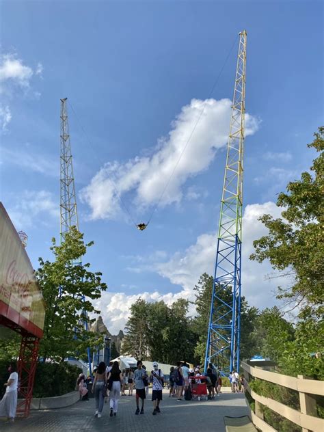 Canadas Wonderland Aesthetic Canadas Wonderland Skyline San