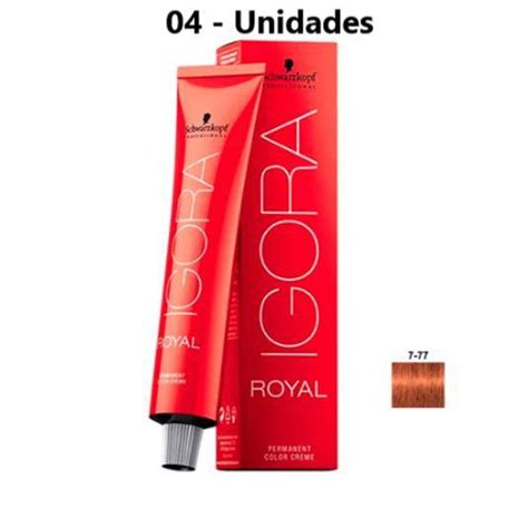 Kit Schwarzkopf Igora Royal Hd 7 77 Ponto