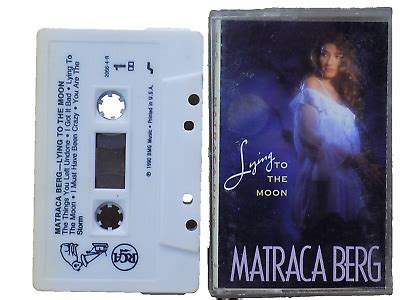 MATRACA BERG LYING TO THE MOON Cassette 1990 RCA BMG 2066 4 R EBay