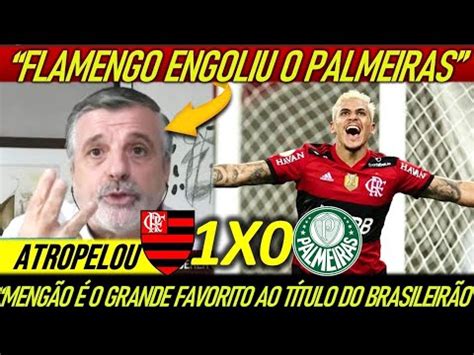 COMENTARISTAS RASGAM ELOGIOS AO FLAMENGO O MAIOR DO BRASIL VENCEU