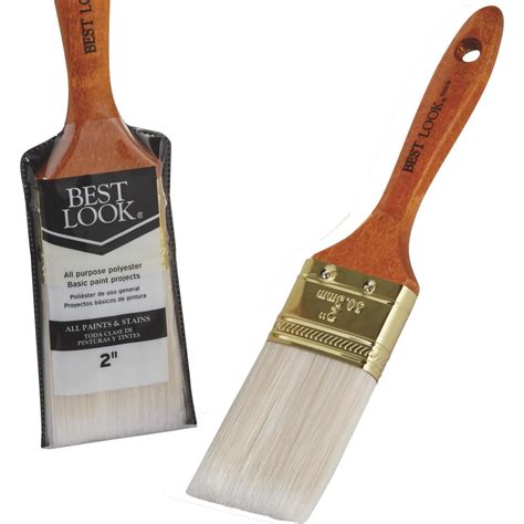 Best Look General Purpose 2 In Flat Polyester Paint Brush 780532