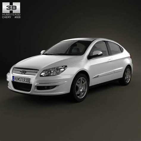 Chery A3 J3 Hatchback 5 Door With Hq Interior 2008 3d Model For