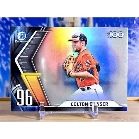 Bowman Chrome Top Colton Cowser Rc Rookie Btp Baltimore