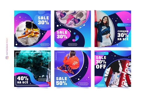 Упаковка социальных сетей / Social Media Design on Behance