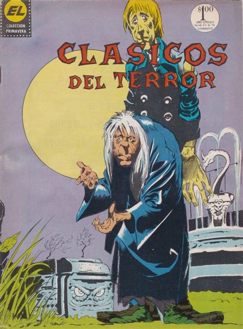 Clasicos Del Terror 1972 Latinoamericanas 46 Ficha De Número En