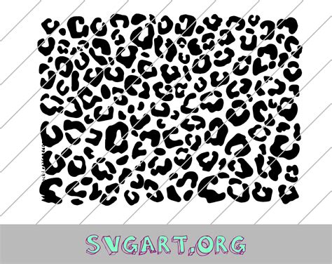 Leopard Print Svg Free Leopard Print Svg Download Svg Art