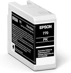 Amazon Epson Ultrachrome Pro Ink Photo Black T