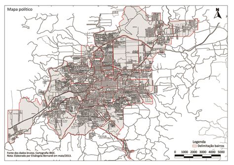 Mapa Pol Tico De Caxias Do Sul Figure Political Map Of Caxias Do