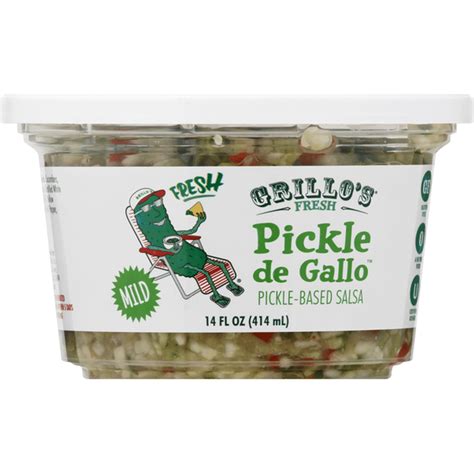 Grillo S Pickle De Gallo Mild Oz Instacart