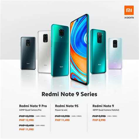 I Android Eu Xiaomi And Mi Store PH Cuts Prices Of Redmi Note 9 Series