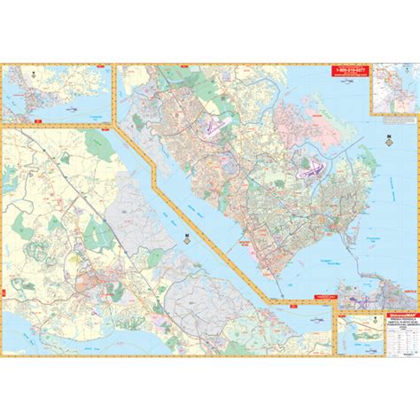 Virginia Peninsula Wall Map – Keith Map Service, Inc.