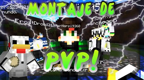 Montaje Pvp Minecraft Pocket Edition Mi Primer