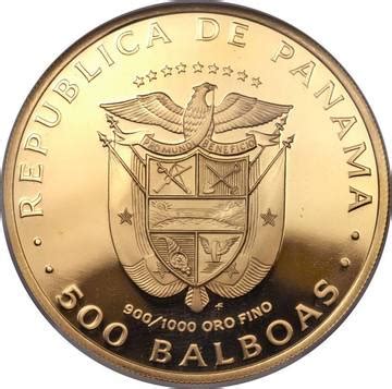 500 balboas Vasco Núñez de Balboa Panamá Numista