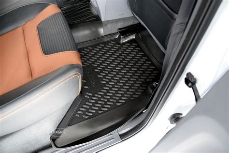 D Tapis De Sol Caoutchouc Bords Hauts Pour Ford Ranger