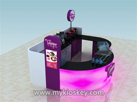 Bubble Tea Kiosk Mall Kiosks Food Kiosks Custom Retail Kiosks